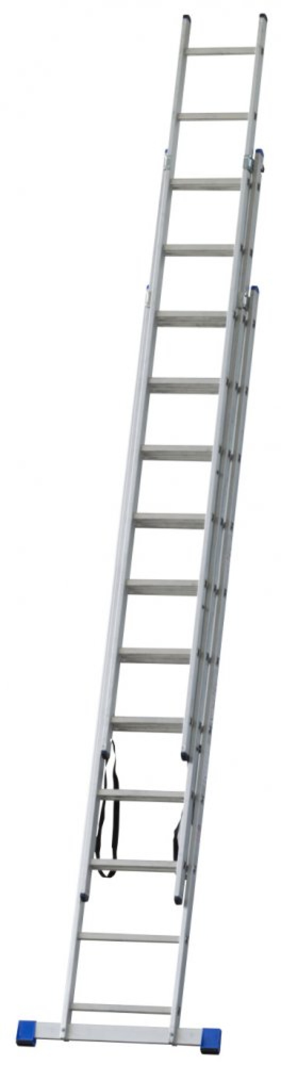 G21 Žebřík G21 třídílný 7,6m 3x11 příček G21-6390389 - main (1)