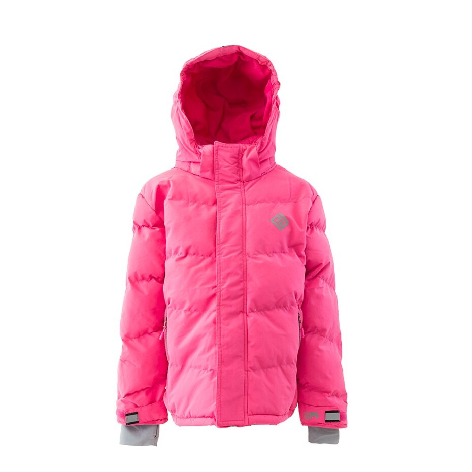 bunda zimní Puffa Neon dívčí, Pidilidi, PD1110-03, růžová - 152 | 12let - main (4)