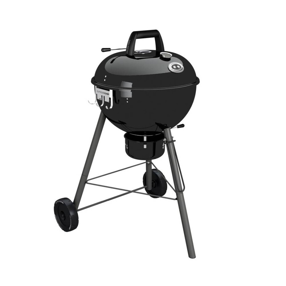 Gril na dřevěné uhlí CHELSEA 480 C, černá, Outdoorchef - main (2)