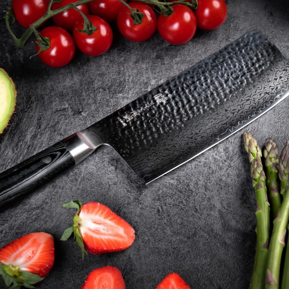 Čínský nůž šéfkuchaře ZEN 18 cm, černá, Yaxell - main (1)
