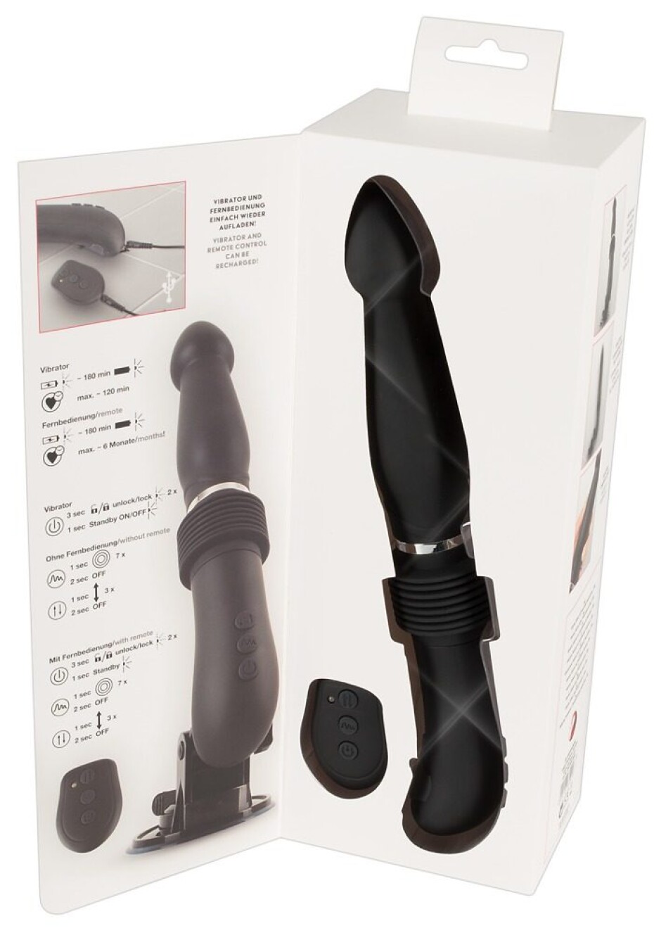 You2Toys Fucking Machine with Remote Control Black - main (13)