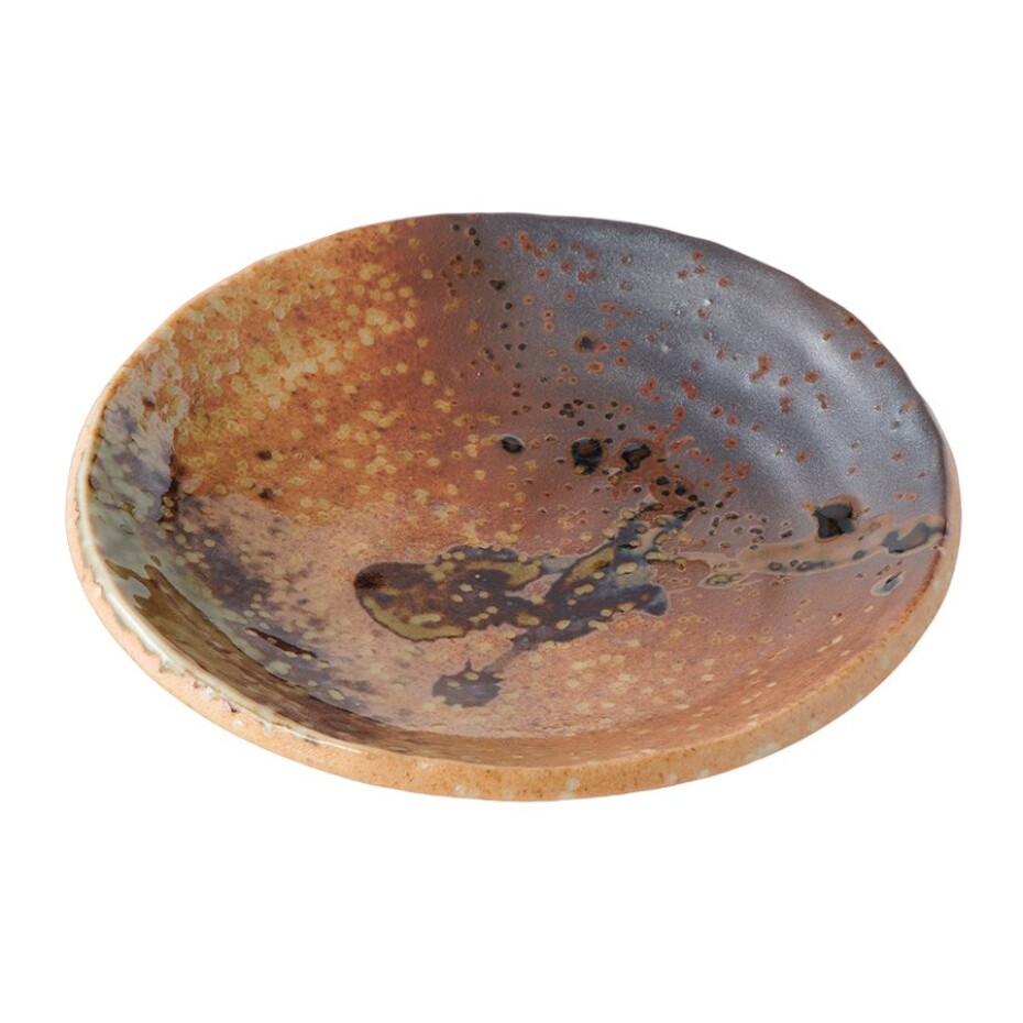 Podšálek WABI SABI 13 cm, hnědá, keramika, MIJ - main (0)