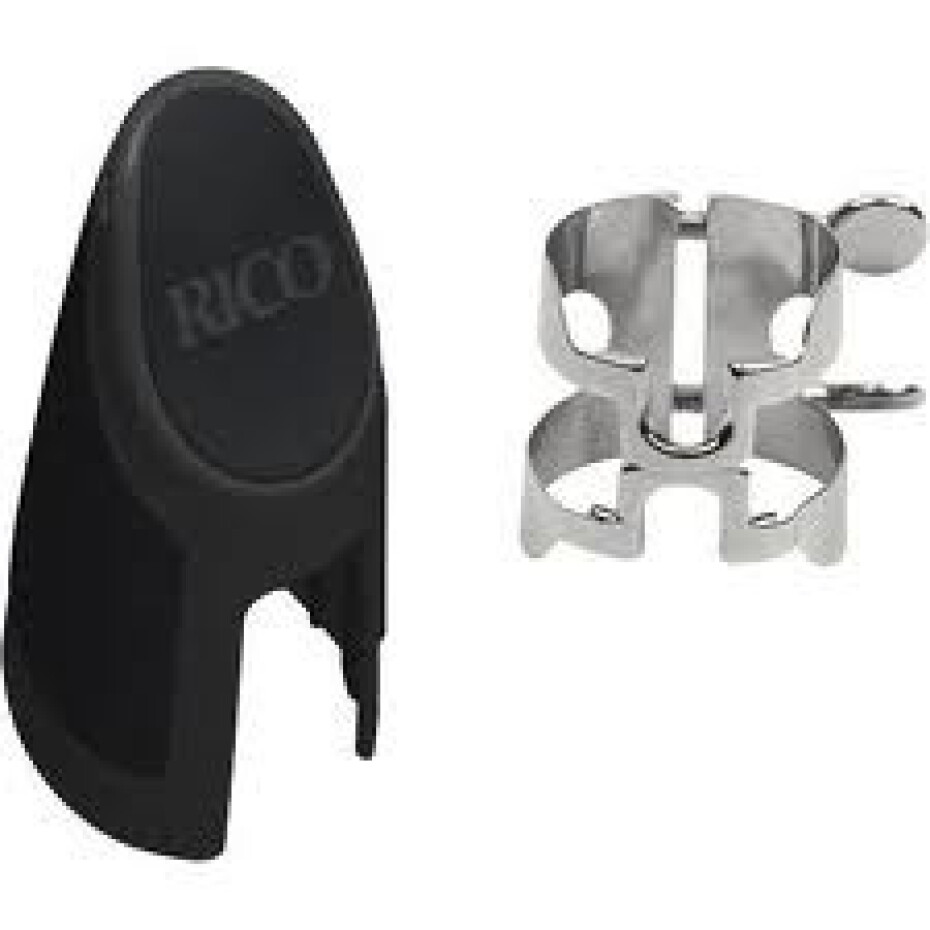 Rico HAS1S H-Ligature & Cap - Alto Sax - Silver - main (0)