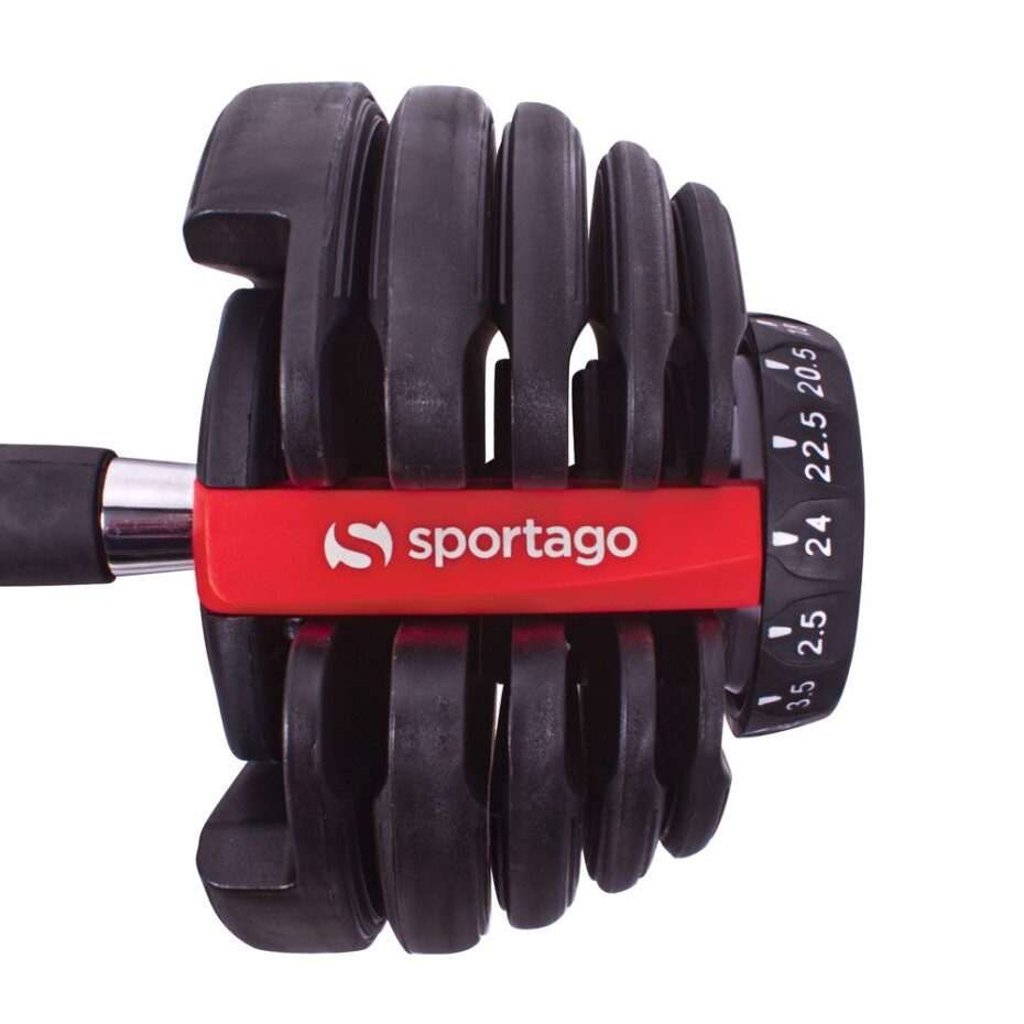 Sportago nastavitelná činka 2,5-24kg - main (13)