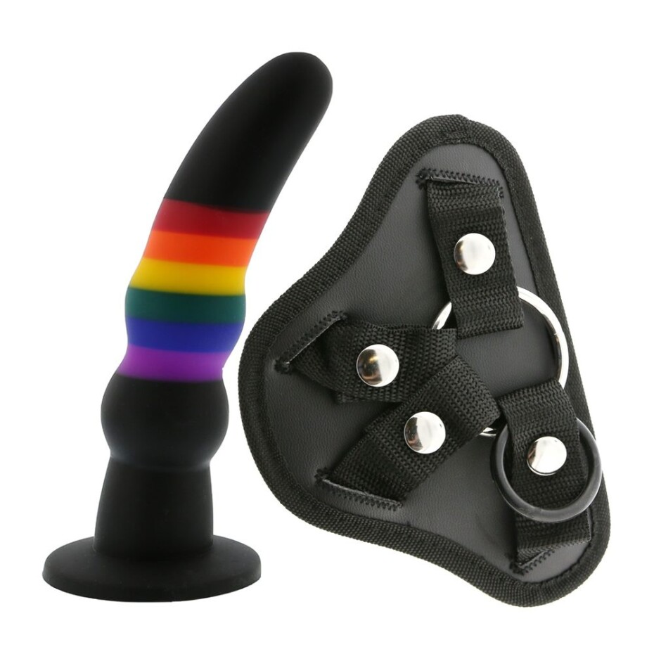 Dream Toys Colourful Love Strap On Solid - main (0)