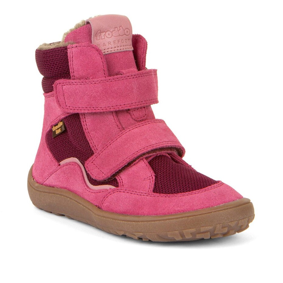 Dívčí zimní barefoot boty TEX WINTER Fuxia, Froddo, G3160233-5, fuxia - 39 - main (0)