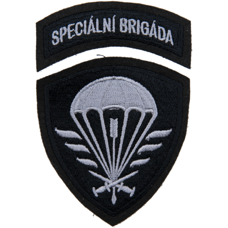 Nášivka: SPECIÁLNÍ BRIGÁDA černá | šedá - main (0)