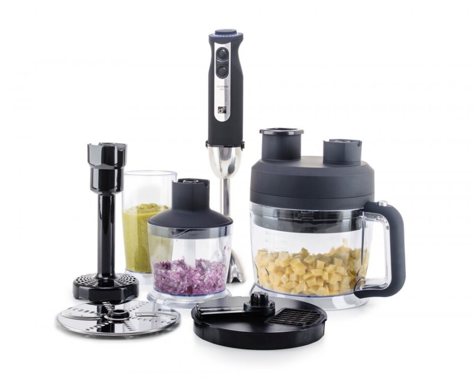 G21 Set G21 mixér VitalStick Pro 1000 W s Food Processorem, Black G21-600862 - main (11)