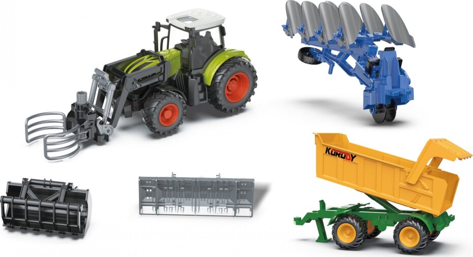 Traktor nakladač s efekty a příslušenstvím 29 cm - main (0)