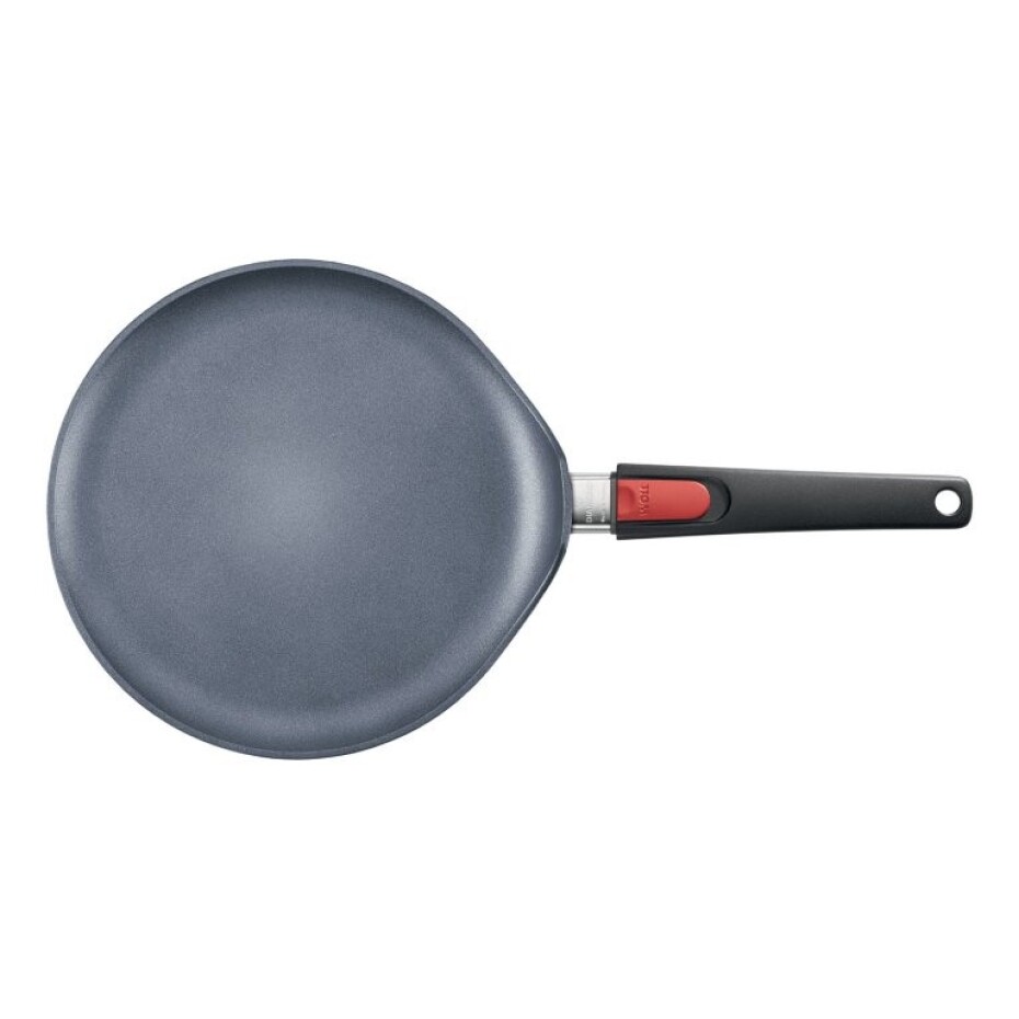 Pánev na palačinky DIAMOND LITE 26 cm, indukční, s odnímatelnou rukojetí, titan, WOLL - main (1)