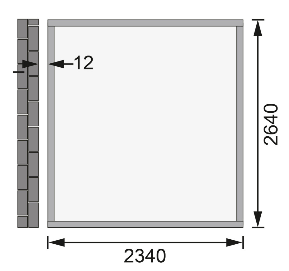 Dřevěný domek KARIBU BOMLITZ 3 (68862) natur LG3137 - main (2)