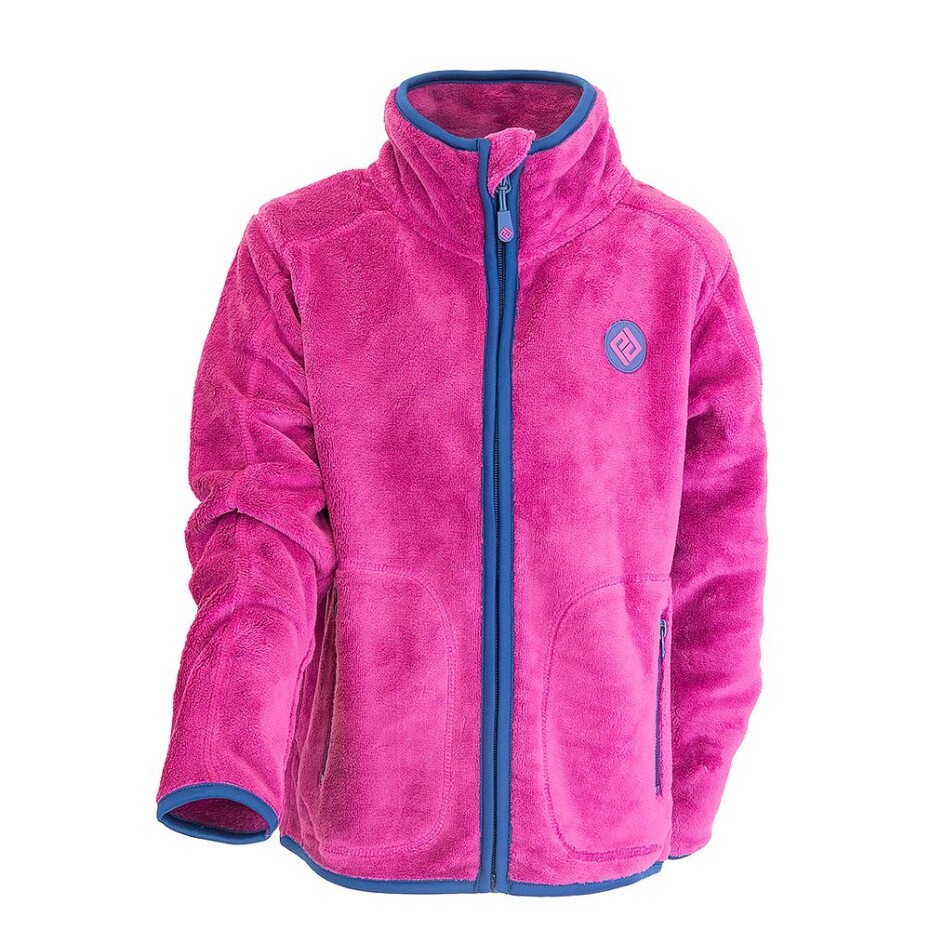 mikina dívčí chlupatá se stojáčkem, Pidilidi, PD1139-07, fuchsia - 152 | 12let - main (7)
