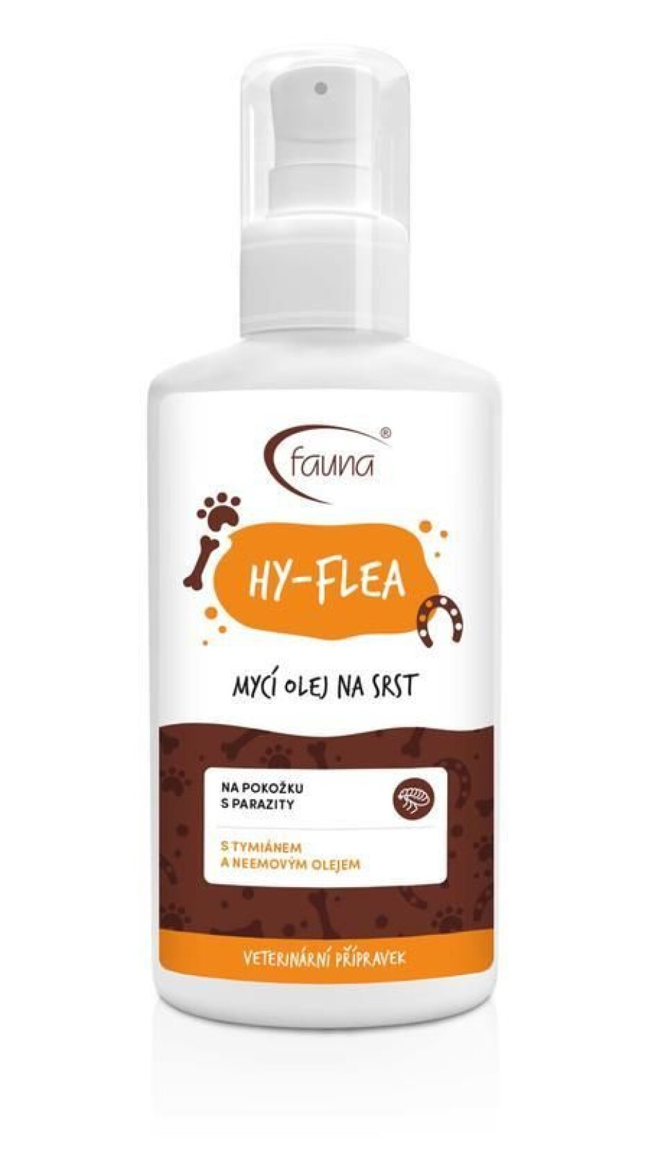 Aromafauna Mycí olej HY-Flea na srst a pokožku s parazity velikost: 100 ml - main (0)