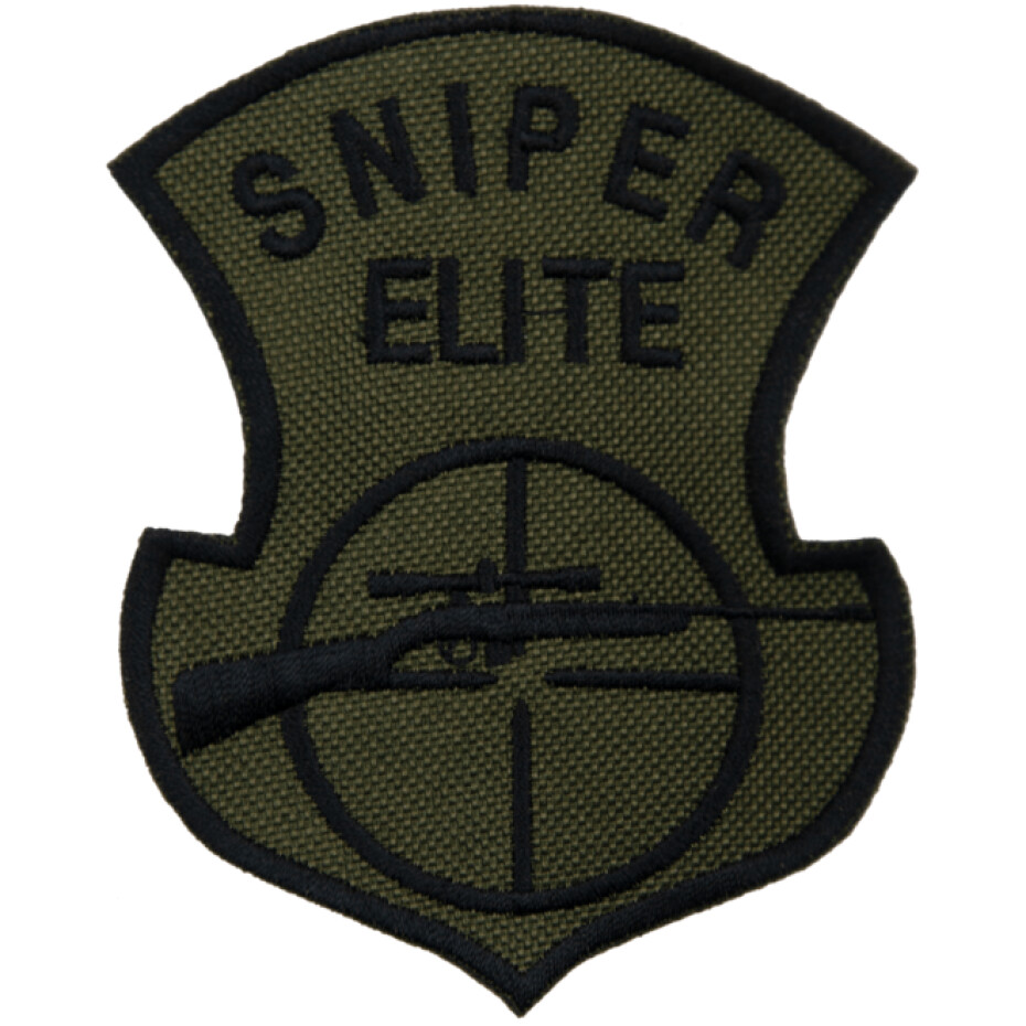 Nášivka: Sniper Elite olivová | černá - main (0)