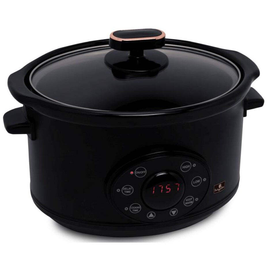 BERLINGERHAUS Pomalý hrnec s poklicí Slow Cooker 3,5 l Black Rose Collection BH-9501 - main (0)