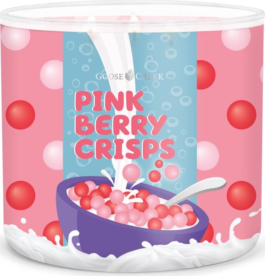 Goose Creek - Lupínky z růžových bobulí - Cereální kolekce Aromatická svíčka ve skle 411 g - main (0)