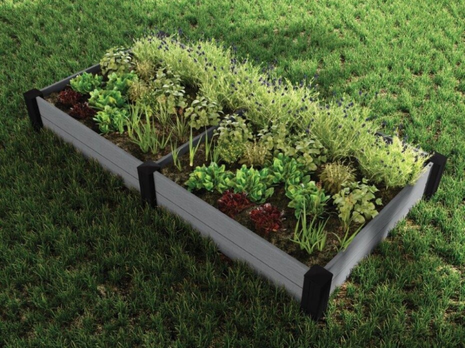 Keter Vyvýšený záhon Keter Vista Modular Garden Bed dvoubalení šedý KT-610334 - main (3)