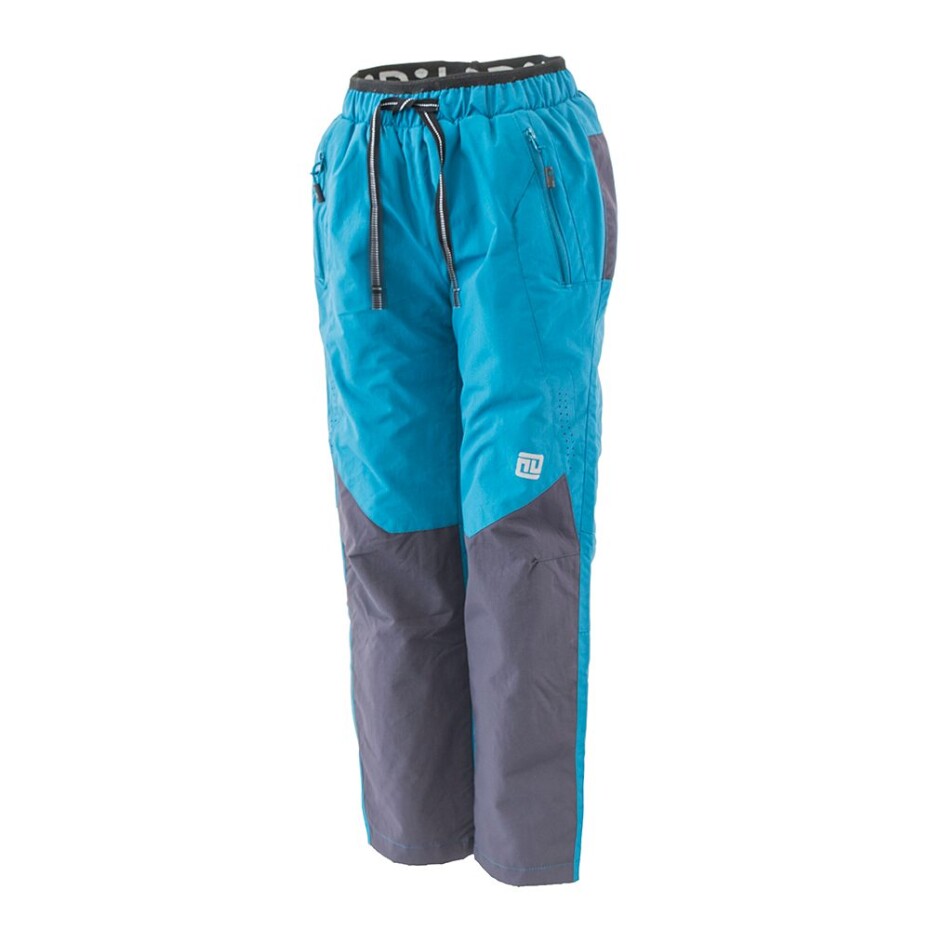 kalhoty sportovní outdoorové, podšité fleezovou podšívkou, Pidilidi, PD1106-04, modrá - 152 | 12let - main (2)