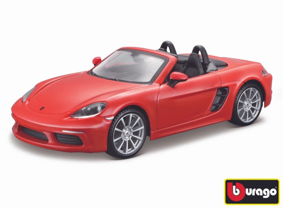 Bburago 1:24 Porsche 718 Boxster Orange, Bburago, W007340 - main (0)