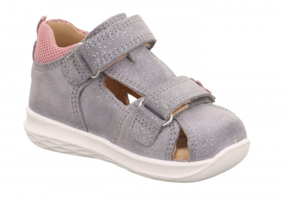 Dívčí sandály BUMBLEBEE, Superfit, 1-000388-2500, šedá - 26 - main (3)