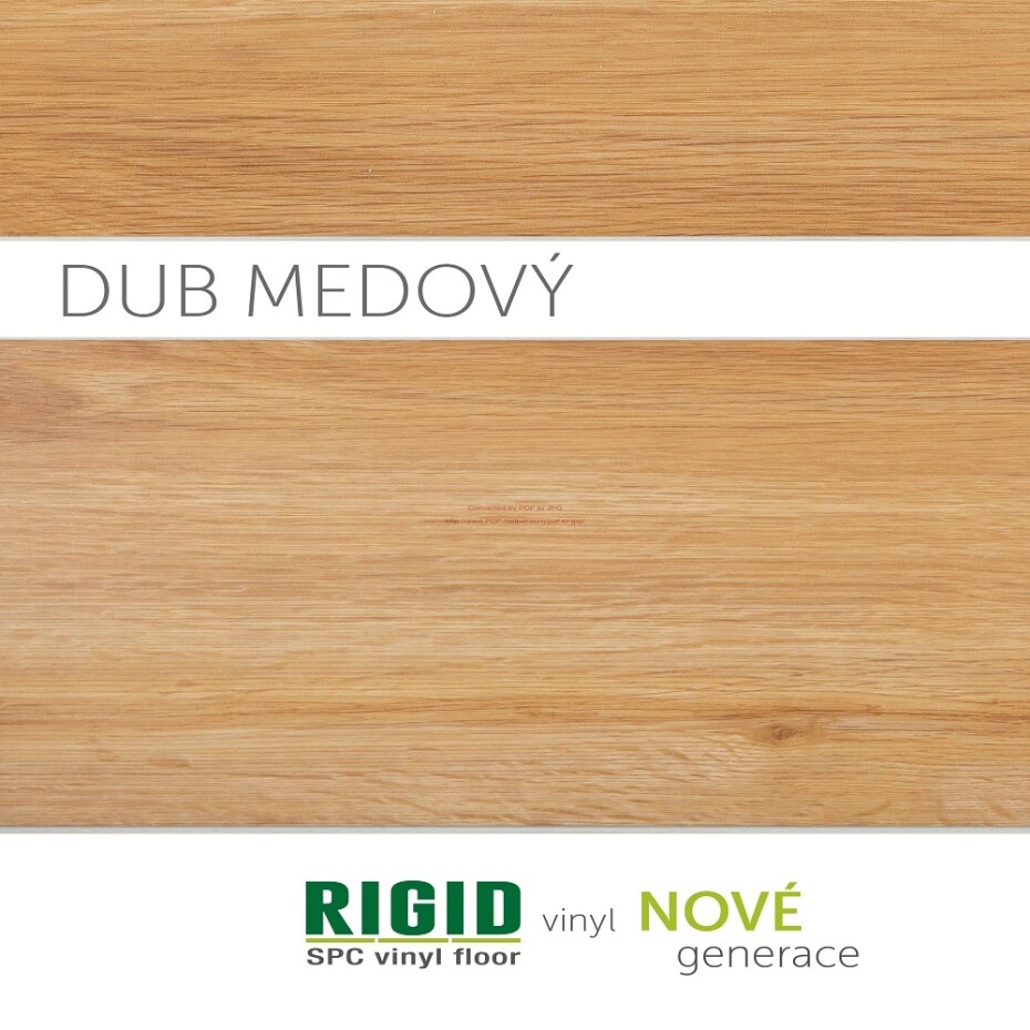 Rigid Vinyl Floor click Dub medový 8108 - main (1)