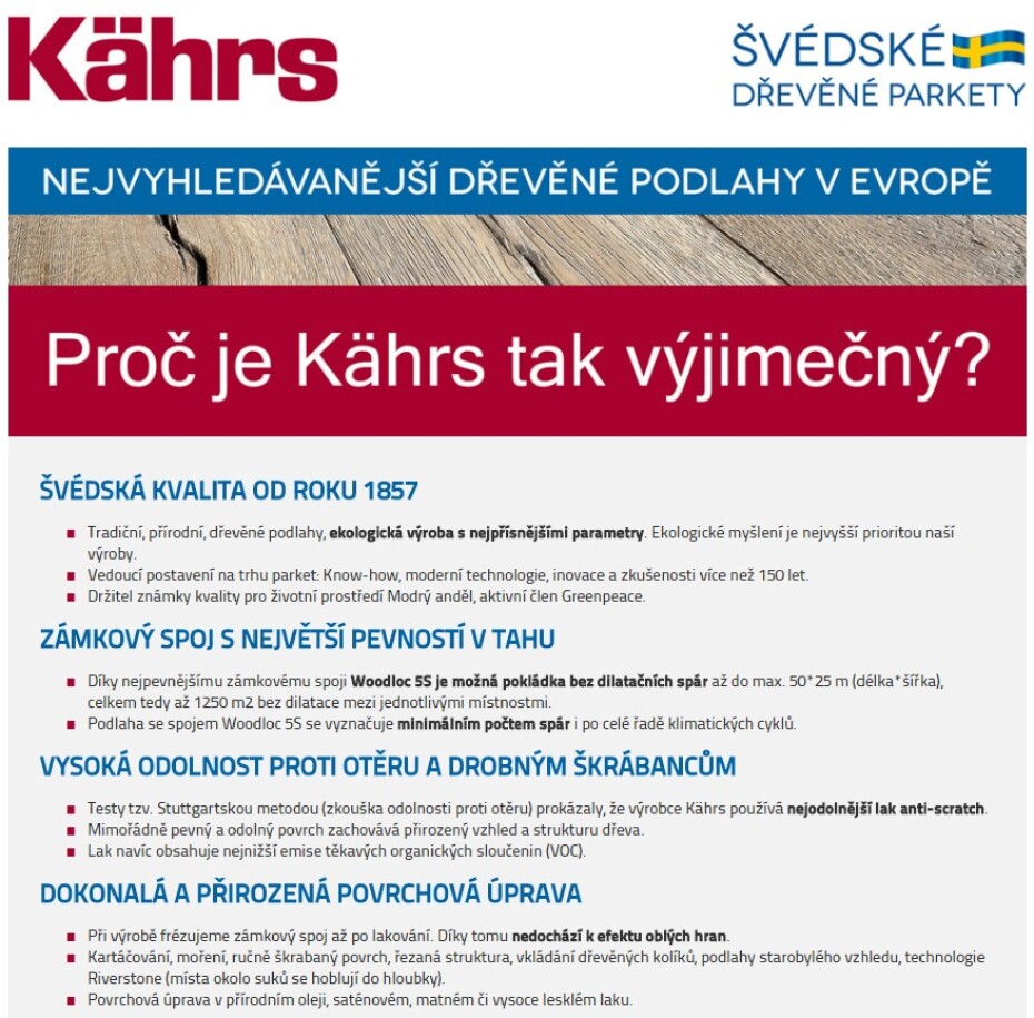 Kährs Piacente Dub Calce Přírodní olej, bíle mořený - main (6)