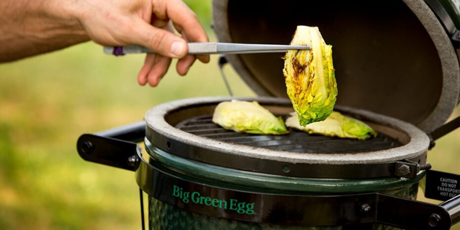 Gril na dřevěné uhlí MINI, zelená, Big Green Egg - main (4)