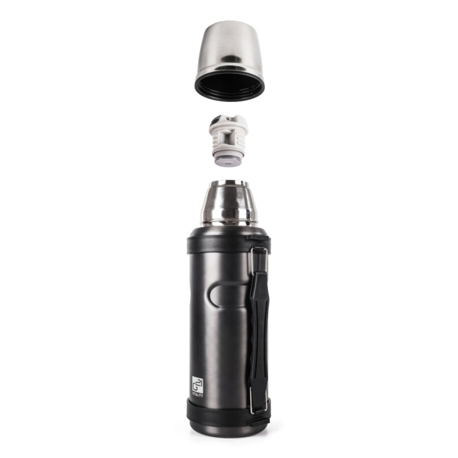 G21 Termoláhev G21 na pití, 1000 ml, ocelově šedá s rukojetí G21-60022405 - main (3)
