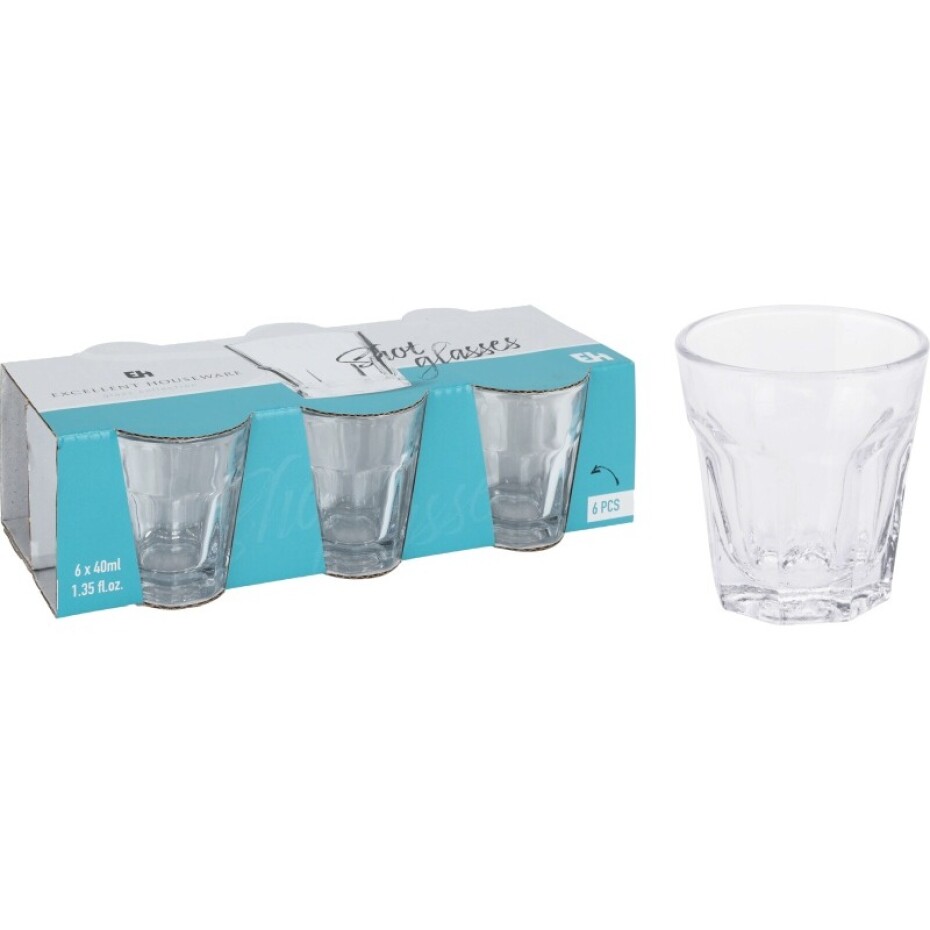 EXCELLENT Sklenice na destiláty 40 ml sada 6 ks  KO-YE6000710 - main (0)