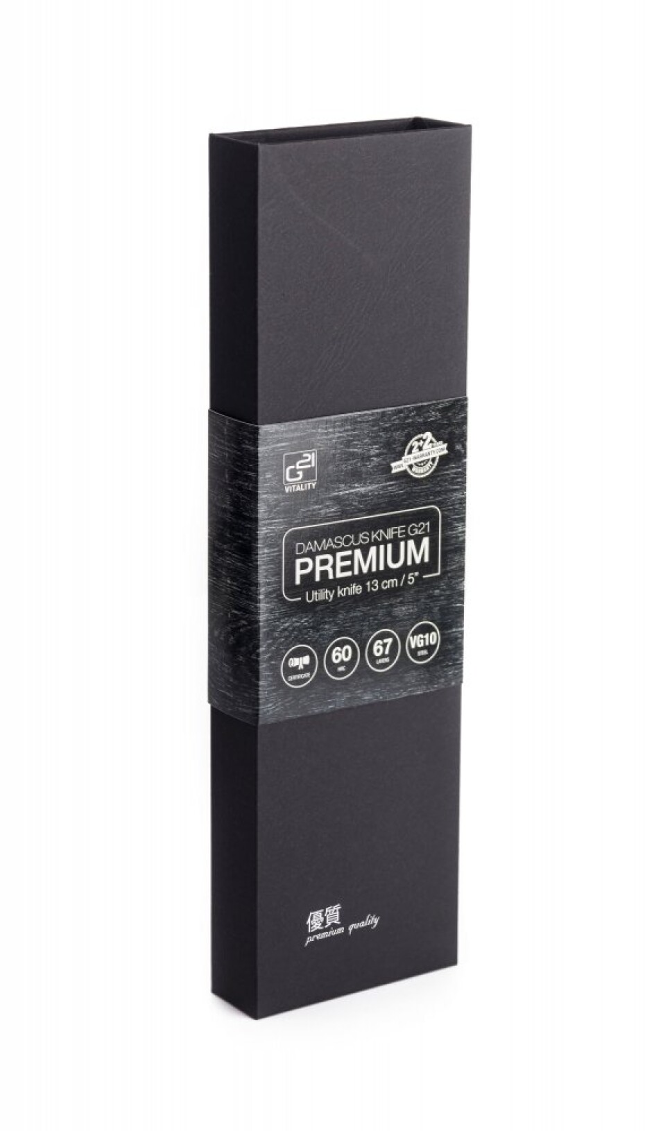G21 Nůž G21 Damascus Premium 13 cm G21-600227 - main (1)