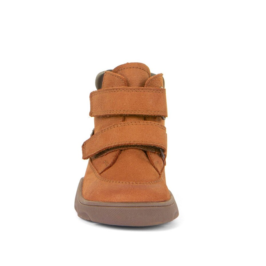 Dětské zimní barefoot boty ZERU TEX Cognac, Froddo, G2110150-3, hnědá - 28 - main (2)