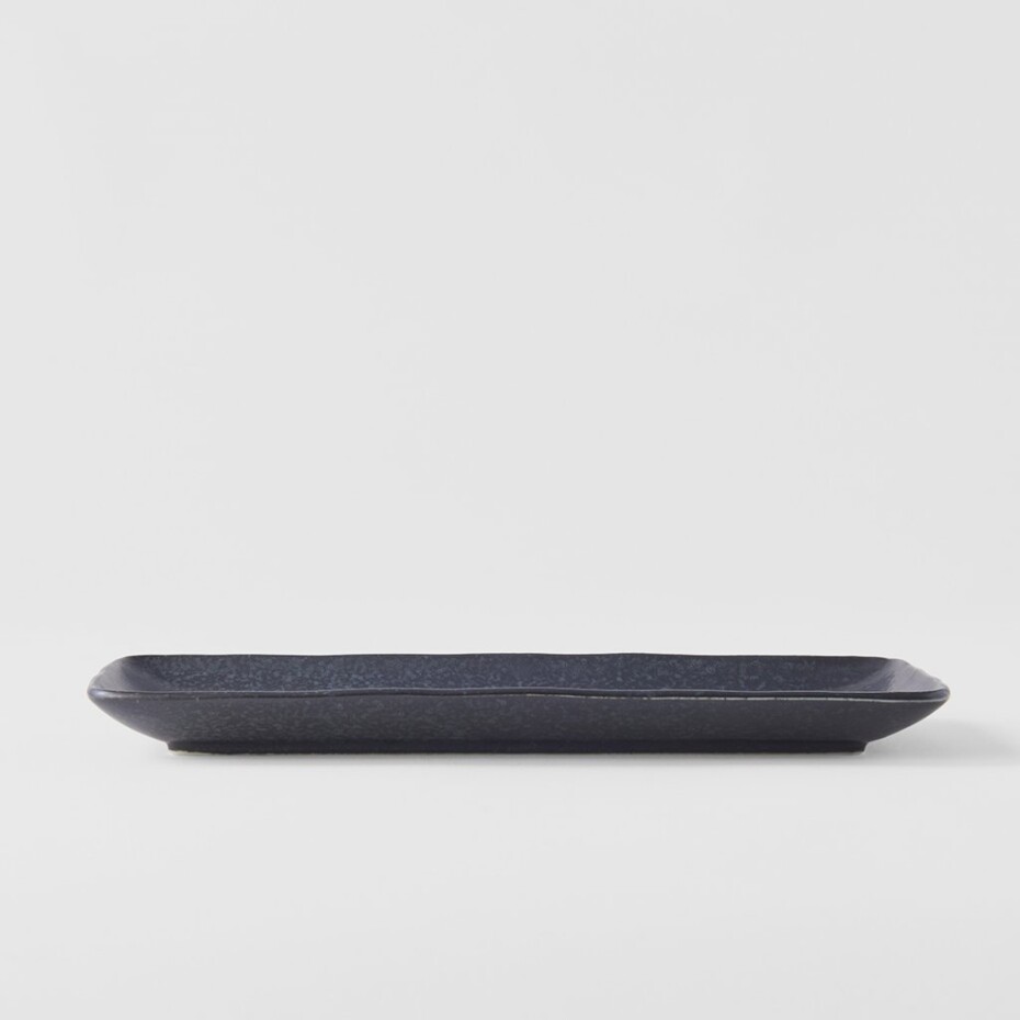 Servírovací talíř BB BLACK 29,5 x 12 cm, obdélník, černá, MIJ - main (4)