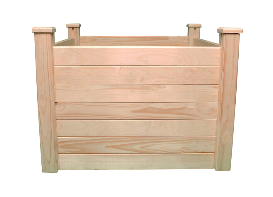 Vyvýšený záhon / truhlík LANITPLAST HOLZKISTE2 natur LG2367 - main (1)