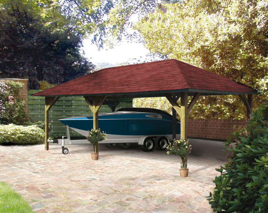 Carport KARIBU KIRN 3 68846 LG2492 - main (3)