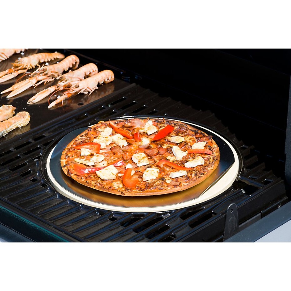 CAMPINGAZ Grilovací keramický kámen s nerezovým plátem CULINARY MODULAR PIZZA STONE 2000014582 - main (3)