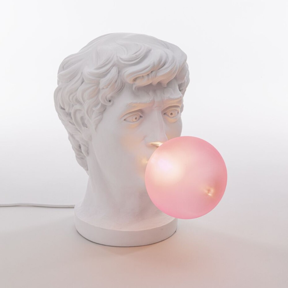Stolní lampa WONDER TIMES 40,5 cm, bílá, Seletti - main (5)