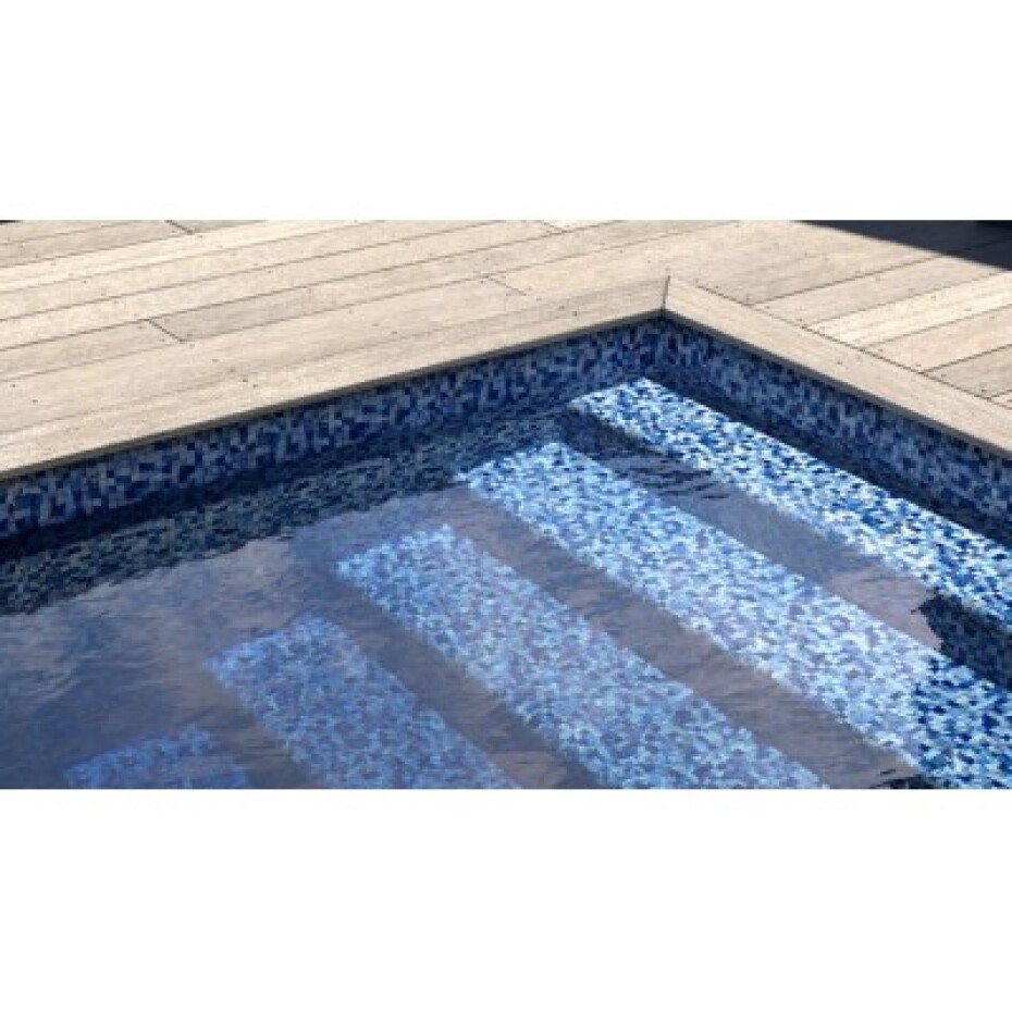 VágnerPool bazénová fólie AVfol Decor - Mozaika Aqua Disco, 1,65m šíře, 1,5mm, 25m role - main (1)