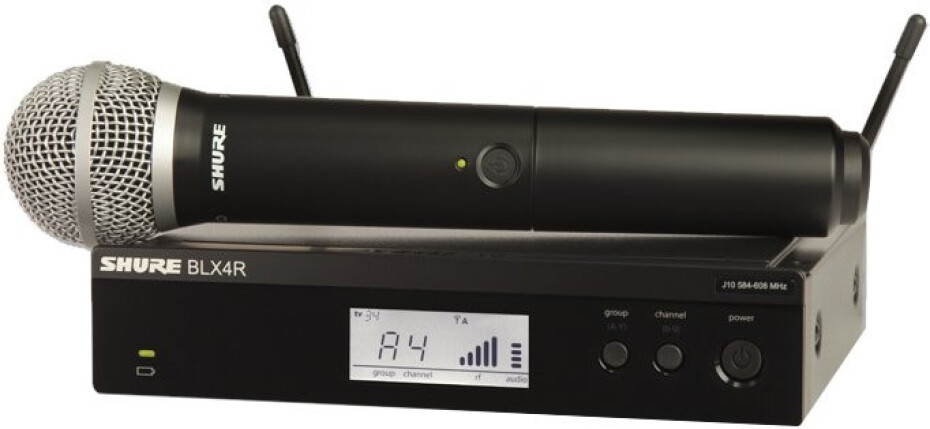 Shure BLX24RE/PG58 K3E 606 - 630 MHz - main (0)