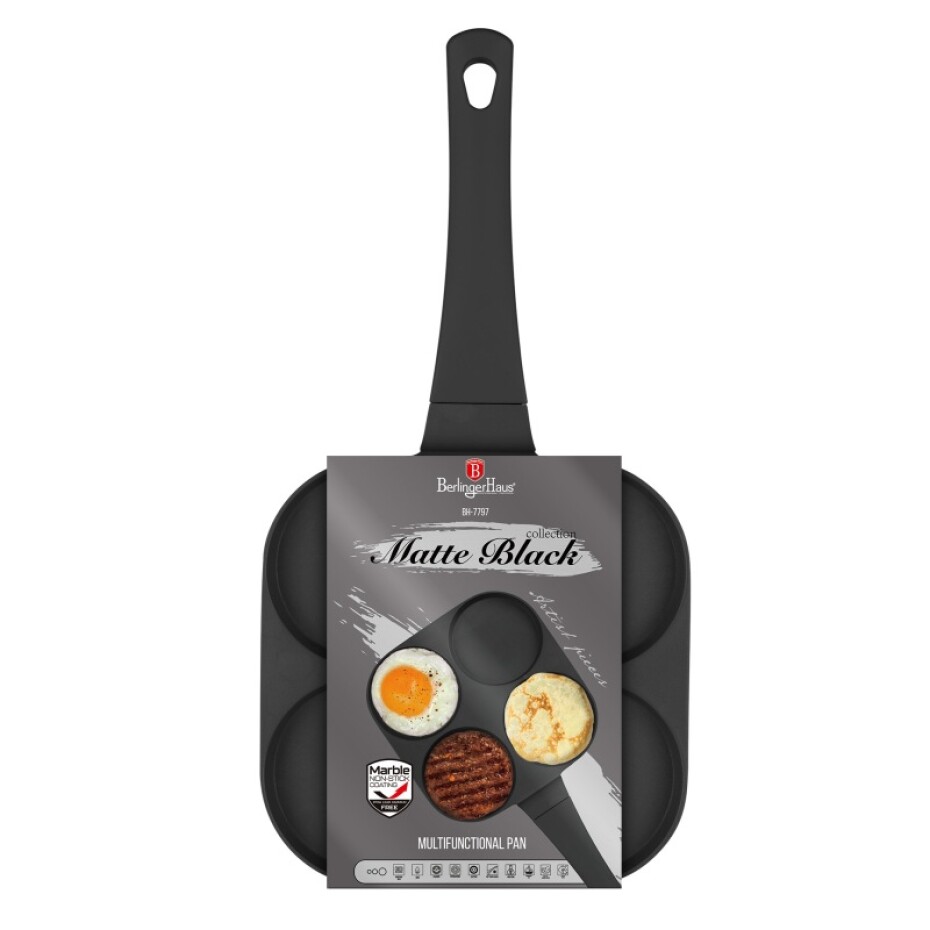 BERLINGERHAUS Pánev na lívance a hamburgery Matte Black Collection  BH-7797 - main (8)