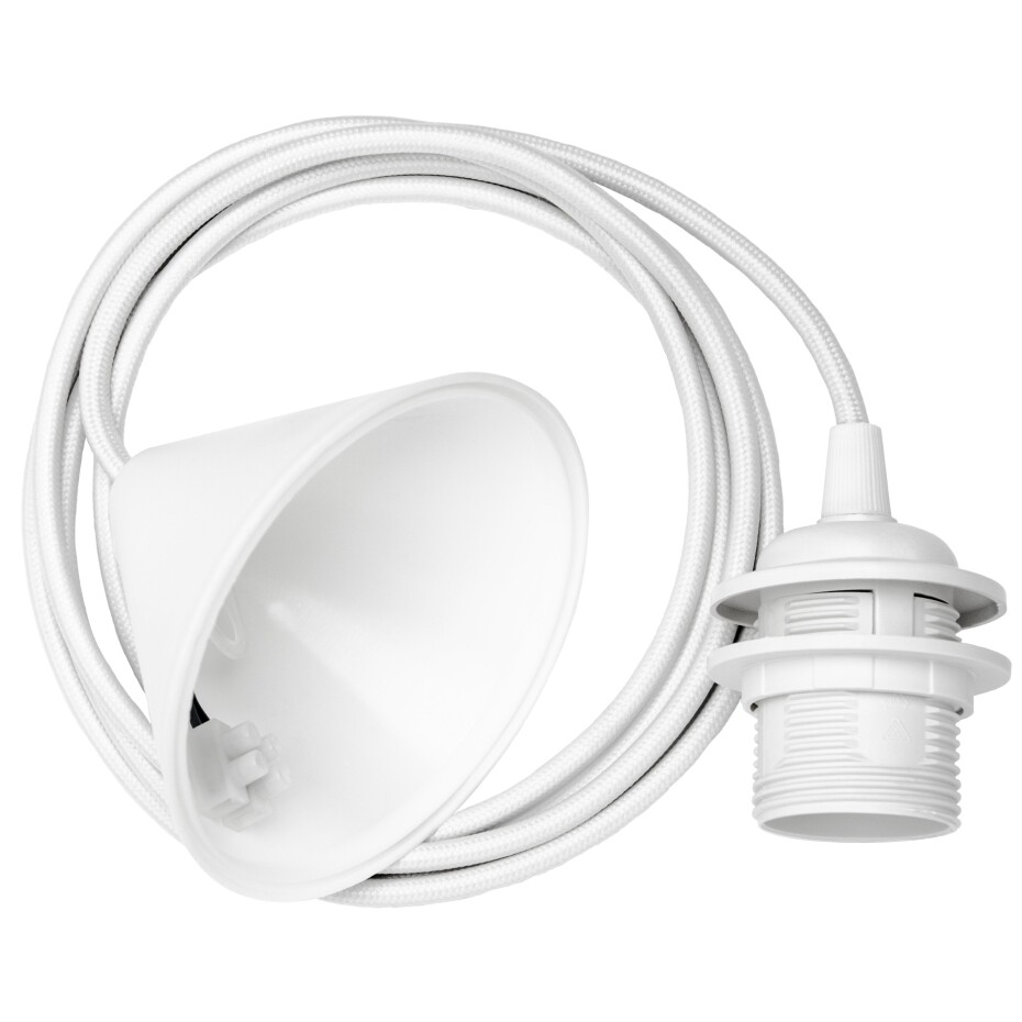 Závěsná lampa CORD 7 cm, bílá, Umage - main (0)