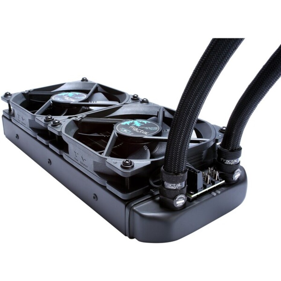 Fractal Design Celsius S24 vodní chlazení černé ventilátory - main (2)