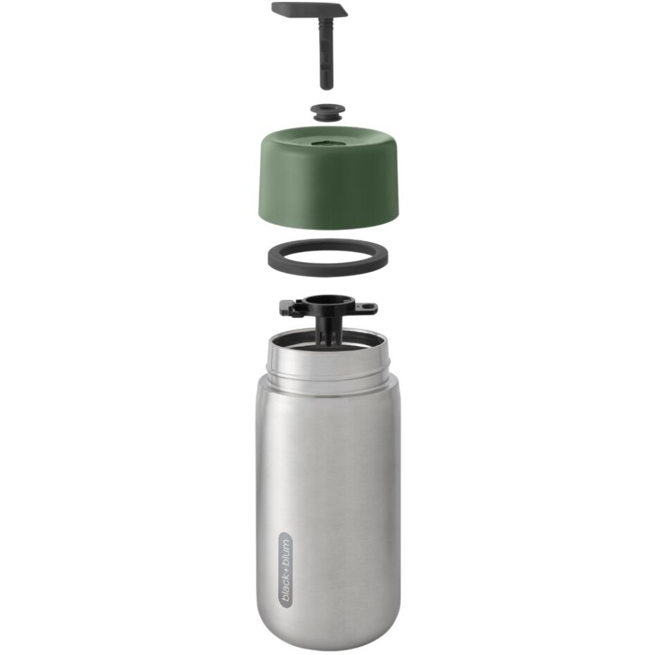 Cestovní hrnek 340 ml, oranžová, nerezová ocel, Black+Blum - main (5)