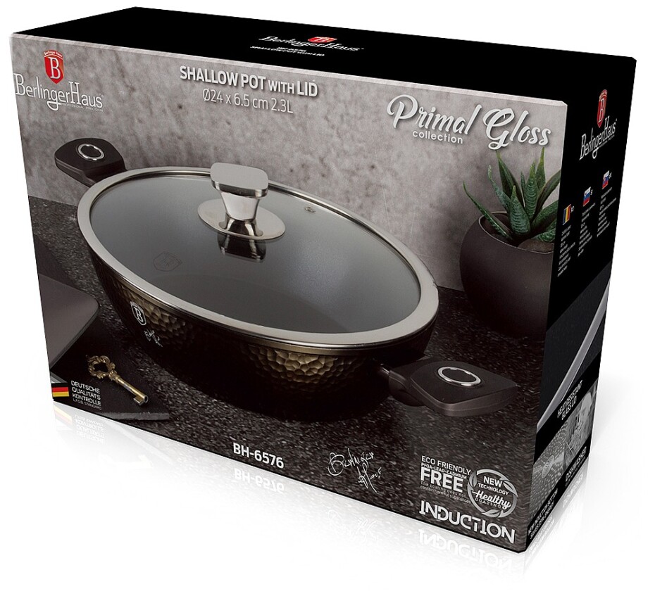 BERLINGERHAUS Pánev hluboká s titanovým povrchem 24 cm Primal Gloss Collection BH-6576 - main (8)