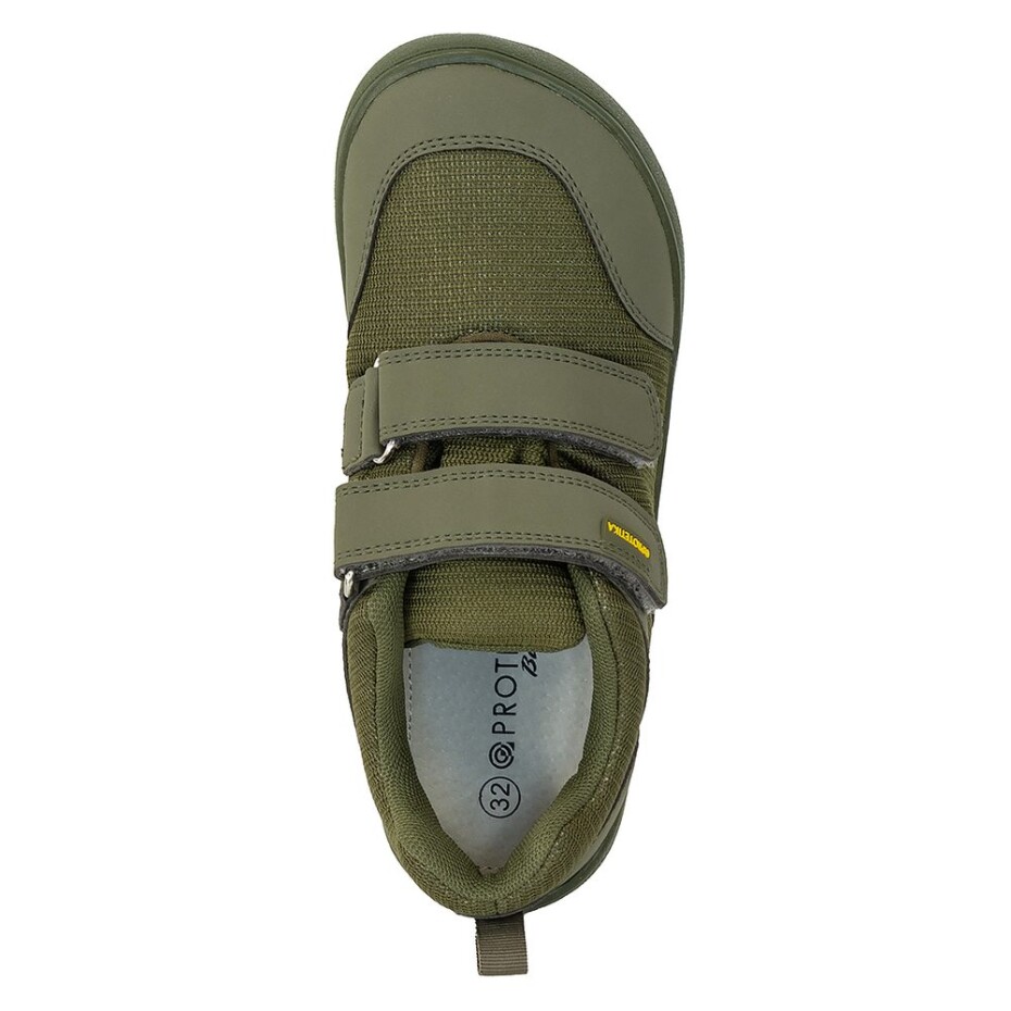 Chlapecké barefoot tenisky s membránou NOLAN KHAKI, Protetika - 21 - main (2)