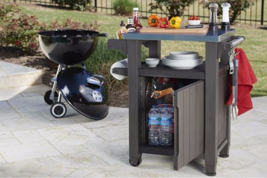 Keter Grilovací stolek Keter UNITY 105L hnědý KT-610200 - main (1)