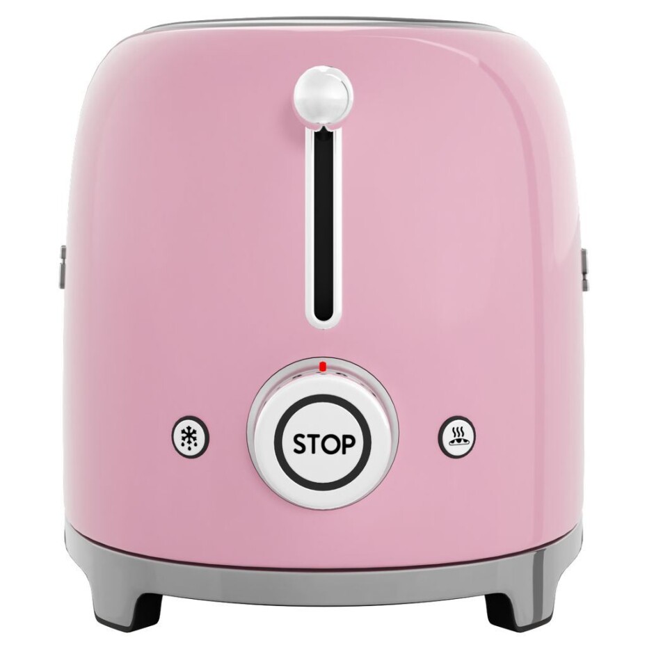 Topinkovač TSF01PKEU, na 2 plátky, pastelově růžová, SMEG - main (8)
