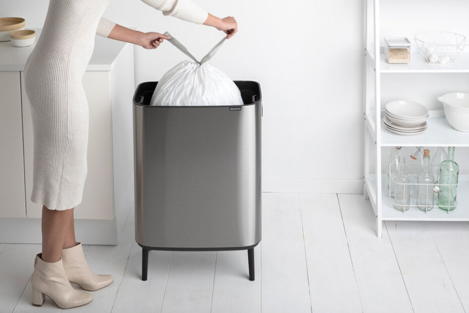 Dotykový odpadkový koš BO TOUCH BIN 60 l, matná ocelová, Brabantia - main (12)