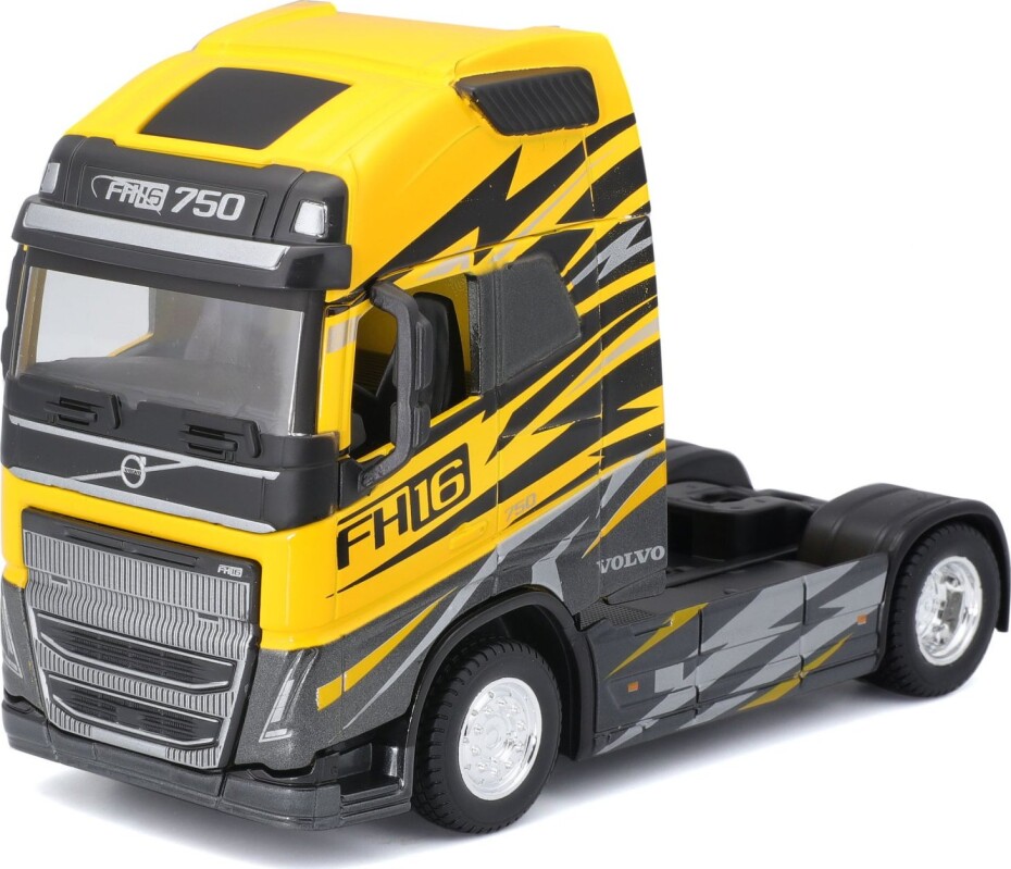Bburago 1:43 Haulers Custom Cabs Volvo FH16 Globetrotter 750 XXL Yellow - main (0)