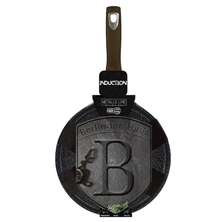 BERLINGERHAUS Pánev na palačinky s mramorovým povrchem 28 cm Shiny Black Collection BH-7132 - main (7)