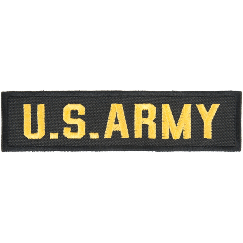 Nášivka: US ARMY černá | žlutá - main (0)